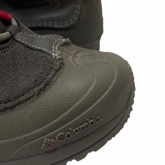 Columbia Women Teen Youth Omni-heat BY1291‑022 Winter Boots Size 7 - Gray - Picture 4 of 16